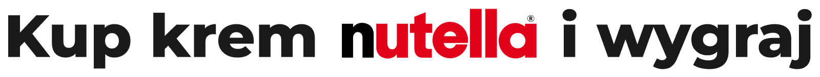 Kup krem NUTELLA® i wygraj